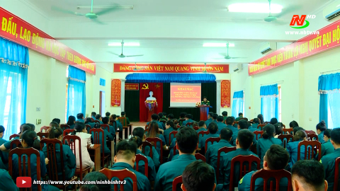 Khai mạc lớp bồi dưỡng chuy&ecirc;n m&ocirc;n nghiệp vụ cho Ch&iacute;nh trị vi&ecirc;n ph&oacute; Ban CHQS cấp x&atilde;