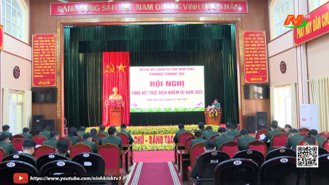 C&aacute;c ph&ograve;ng thuộc Bộ CHQS tỉnh tổng kết thực hiện nhiệm vụ năm 2025