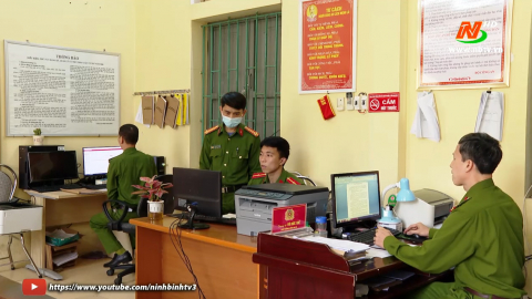 C&ocirc;ng an th&agrave;nh phố Tam Điệp đẩy mạnh cải c&aacute;ch thủ tục h&agrave;nh ch&iacute;nh
