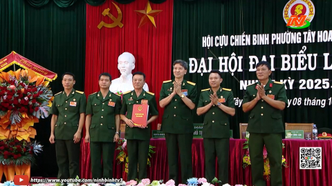 Đại hội đại biểu Hội Cựu chiến binh phường T&acirc;y Hoa Lư