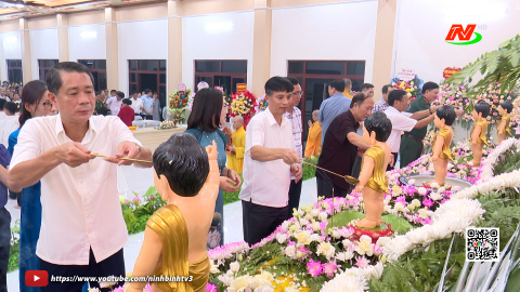 Ban đại diện Phật gi&aacute;o li&ecirc;n phường Phủ L&yacute; tổ chức đại lễ Phật đản