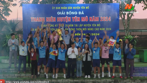 Bế mạc Giải b&oacute;ng đ&aacute; thanh ni&ecirc;n năm 2024