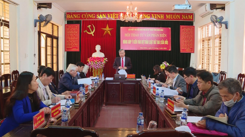 Li&ecirc;n hiệp c&aacute;c hội KHKT tỉnh đ&oacute;ng g&oacute;p &yacute; kiến đối với dự thảo luật đất đai ( sửa đổi )
