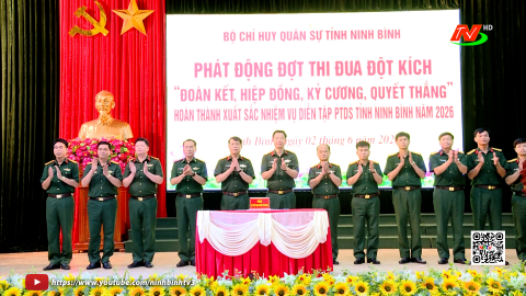 Bộ CHQS tỉnh ph&aacute;t động đợt thi đua đột k&iacute;ch