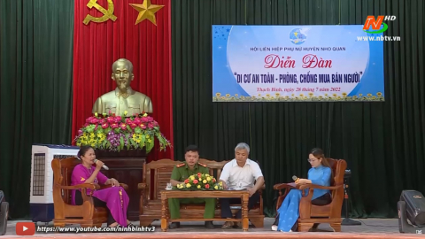  Diễn đ&agrave;n &ldquo;Di cư an to&agrave;n - ph&ograve;ng, chống mua b&aacute;n người&rdquo;