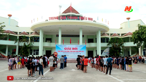 Giải bơi thiếu ni&ecirc;n, nhi đồng tỉnh Ninh B&igrave;nh năm 2024
