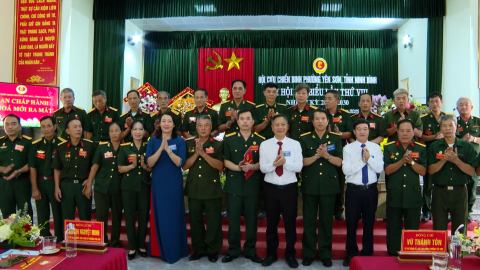 Đại hội đại biểu Hội Cựu chiến binh c&aacute;c x&atilde;, phường, nhiệm kỳ 2025-2030