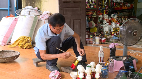 Tinh hoa nghệ thuật chế tạo con rối nước