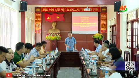 Triển khai kế hoạch tổ chức trận đấu v&ograve;ng 21 Giải hạng nhất Quốc gia m&ugrave;a giải 2024 - 2025
