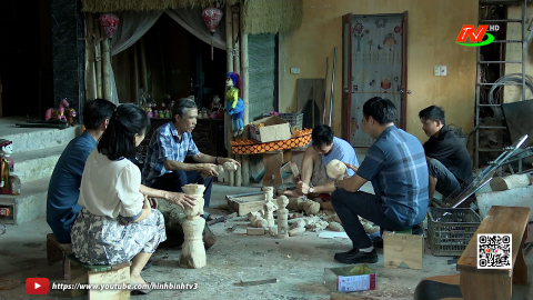 Phường rối nước B&agrave;n Thạch nỗ lực giữ nghề