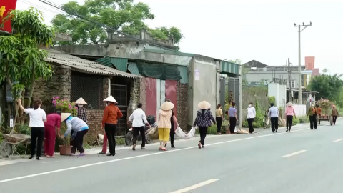 Văn Phong x&acirc;y dựng cảnh quan m&ocirc;i trường