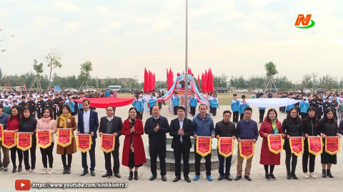 Kim Sơn khai mạc Hội khỏe Ph&ugrave; Đổng lần thứ VIII