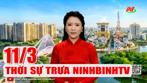 Thời sự Trưa NinhBinhTV - 11/3/2026