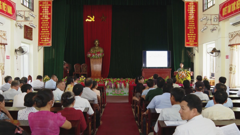 N&acirc;ng cao kiến thức về an to&agrave;n thực phẩm cho hội vi&ecirc;n n&ocirc;ng d&acirc;n