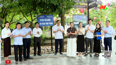 Tổng kết m&ocirc; h&igrave;nh "Tuyến phố an to&agrave;n thực phẩm"