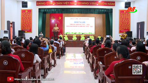 X&atilde; Hiển Kh&aacute;nh tổng kết năm học 2025 - 2026
