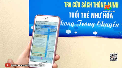 M&ocirc; h&igrave;nh thư viện số của thanh ni&ecirc;n Kim Sơn