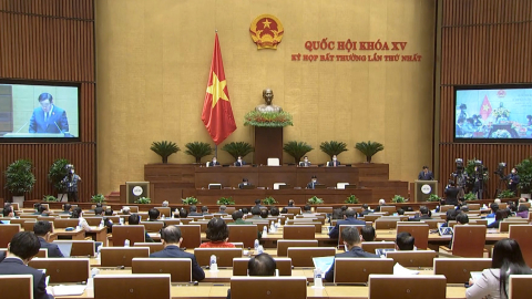 Phi&ecirc;n bế mạc kỳ họp bất thường của Quốc hội