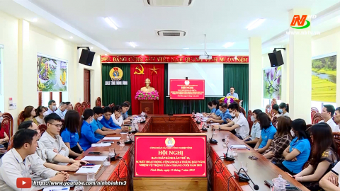 C&ocirc;ng đo&agrave;n c&aacute;c khu c&ocirc;ng nghiệp tỉnh triển khai nhiệm vụ 6 th&aacute;ng cuối năm