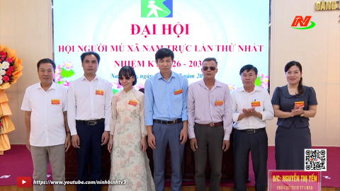 Đại hội Hội người m&ugrave; x&atilde; Nam Trực nhiệm kỳ 2026 - 2031