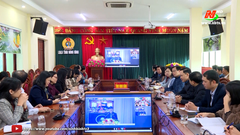 Hội nghị to&agrave;n quốc qu&aacute;n triệt Nghị quyết Đại hội XIII C&ocirc;ng đo&agrave;n Việt Nam