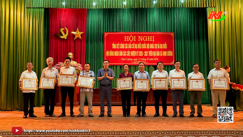 X&atilde; Ninh Cường tổng kết c&ocirc;ng t&aacute;c bầu cử