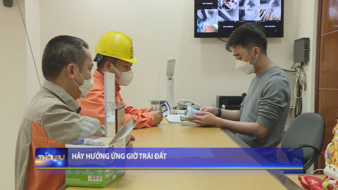 H&atilde;y hưởng ứng giờ tr&aacute;i đất