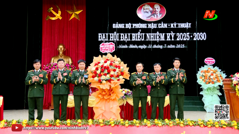 Đại hội Đại biểu Đảng bộ Ph&ograve;ng Hậu cần - Kỹ thuật, Bộ Chỉ huy Qu&acirc;n sự tỉnh