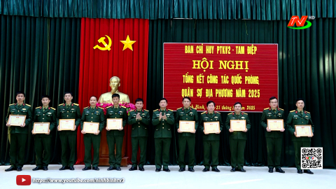 Ban Chỉ huy ph&ograve;ng thủ khu vực 1 - Ph&ugrave; V&acirc;n tổng kết c&ocirc;ng t&aacute;c năm 2025