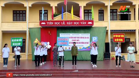 Chung tay x&acirc;y dựng  văn h&oacute;a giao th&ocirc;ng an to&agrave;n