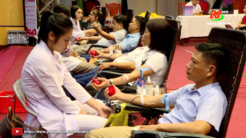 Y&ecirc;n Kh&aacute;nh tổ chức Ng&agrave;y hội hiến m&aacute;u t&igrave;nh nguyện đợt 2 năm 2024