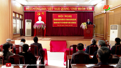 Tập huấn nghiệp vụ c&ocirc;ng t&aacute;c hội Khuyến học năm 2023