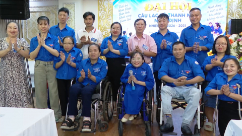 Đại hội c&acirc;u lạc bộ Thanh ni&ecirc;n khuyết tật Nam Định nhiệm kỳ 2026 - 2031