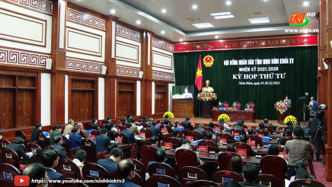 Phi&ecirc;n bế mạc kỳ họp thứ tư, HĐND tỉnh kh&oacute;a XV