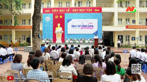 Ng&agrave;y hội "Mind - Care: Trạm tiếp sức tinh thần" tại trường THPT Hoa Lư A