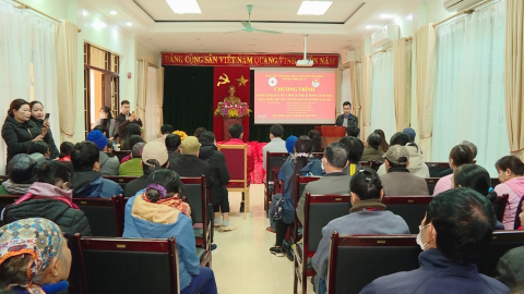 Chương tr&igrave;nh " Tết nh&acirc;n &aacute;i " tại Nho Quan