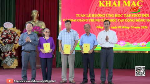 Phường Đồng Văn khai mạc tuần lễ hưởng ứng học tập suốt đời
