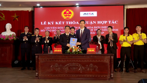K&yacute; kết thỏa thuận hợp t&aacute;c chuyển đổi số, triển khai h&oacute;a đơn điện tử