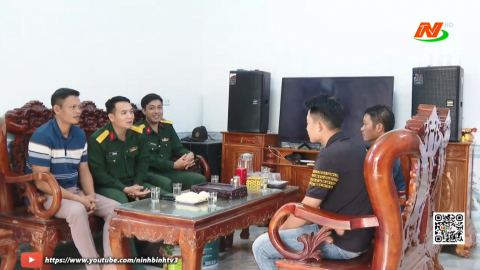 Tuổi trẻ v&ugrave;ng cao hăng h&aacute;i l&ecirc;n đường nhập ngũ