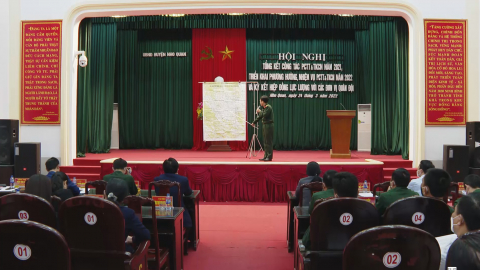 Nho Quan triển khai phương &aacute;n PCTT&TKCN năm 2022