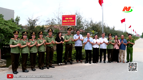 Kh&aacute;nh th&agrave;nh c&ocirc;ng tr&igrave;nh "Đường cờ Tổ quốc"