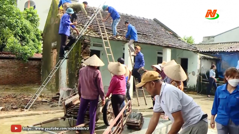 Khởi c&ocirc;ng x&acirc;y dựng &ldquo;Nh&agrave; khăn qu&agrave;ng đỏ&rdquo; tại x&atilde; Thượng H&ograve;a