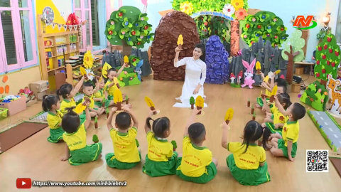 Đẩy mạnh hoạt động gi&aacute;o dục lấy trẻ l&agrave;m trung t&acirc;m