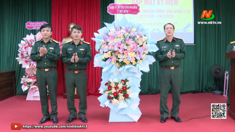 Kim sơn gặp mặt kỷ niệm 90 năm Ng&agrave;y truyền thống D&acirc;n qu&acirc;n tự vệ