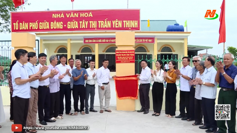 Kh&aacute;nh th&agrave;nh c&ocirc;ng tr&igrave;nh sửa chữa n&acirc;ng cấp nh&agrave; văn h&oacute;a phố