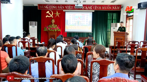 Sở Y tế bồi dưỡng kiến thức Quốc ph&ograve;ng v&agrave; An ninh cho c&aacute;n bộ đối tượng 4