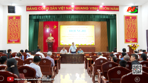 X&atilde; Hiển Kh&aacute;nh sơ kết c&ocirc;ng t&aacute;c qu&yacute; I năm 2026