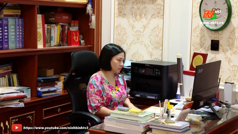 C&ocirc; gi&aacute;o Mai Thị Thu H&acirc;n - Tấm gương s&aacute;ng trong ng&agrave;nh Gi&aacute;o dục Ninh B&igrave;nh
