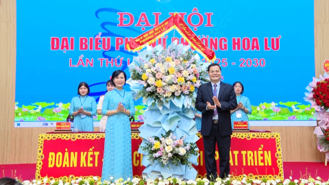 Đại hội đại biểu Phụ nữ phường Hoa Lư lần thứ I, nhiệm kỳ 2025-2030