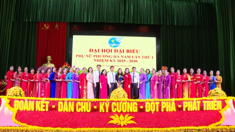 Đại hội đại biểu Phụ nữ phường H&agrave; Nam lần thứ I, nhiệm kỳ 2025-2030